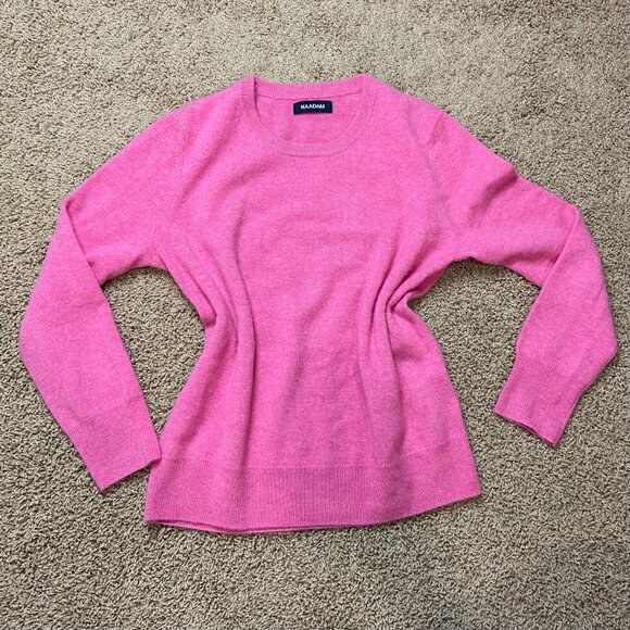 Naadam 100% cashmere sweater - lipstick pink - Picture 3 of 7